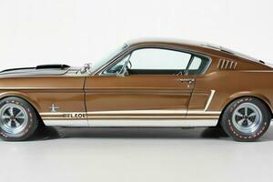 1966 Shelby GT350. AI Generative Pro Photo