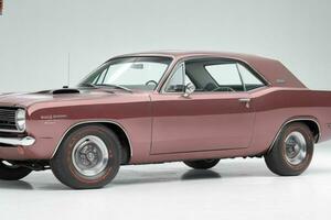 1966 plymouth barracuda coche. ai generativo Pro foto