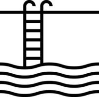 piscina vector icono diseño ilustración