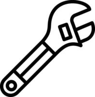 Wrench Vector Icon Design Illustration