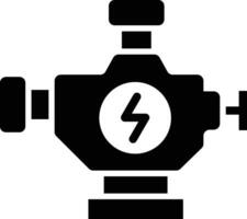 Engine Vector Icon Design Illustration