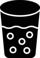 Disparo vaso vector icono diseño ilustración