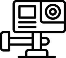 Action Camera Vector Icon Design Illustration