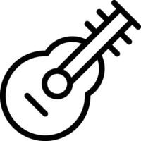 Guitar Vector Icon Design Illustration