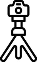 Tripod stand Vector Icon Design Illustration