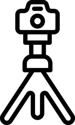 Tripod stand Vector Icon Design Illustration