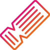 Ticket Vector Icon Design Illustration