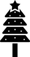Christmas tree Vector Icon Design Illustration