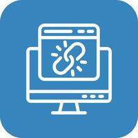Link Vector Icon Design Illustration