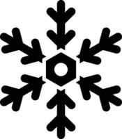 Snowflake Vector Icon Design Illustration