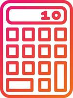 Calculator Vector Icon Design Illustration