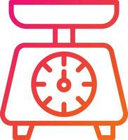 Kitchen Scale Vector Icon Design Illustration