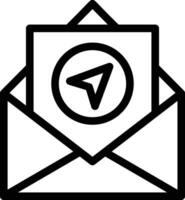 Send Mail Vector Icon Design Illustration