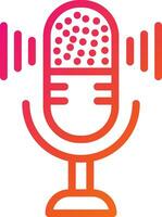 Microphone Vector Icon Design Illustration