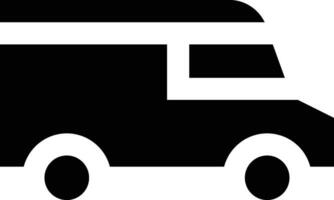 Delivery Van Vector Icon Design Illustration