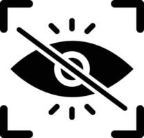 Red eye Vector Icon Design Illustration