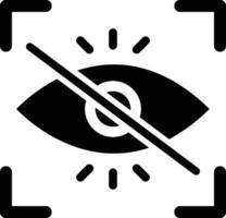 Red eye Vector Icon Design Illustration