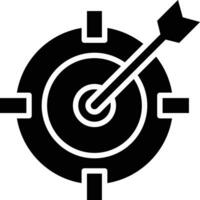 Dart Board Vector Icon Design Illustration