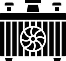 Car radiator Vector Icon Design Illustration