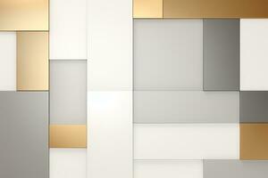 Abstract geometric gray brown background, empty space for design photo