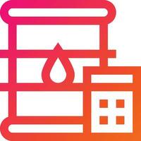 Fuel Calculation Vector Icon Design Illustration