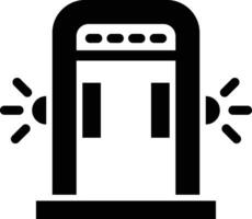 Body Scanner Vector Icon Design Illustration