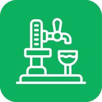 Beer Tap Vector Icon Design Illustration