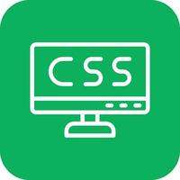 Css Vector Icon Design Illustration