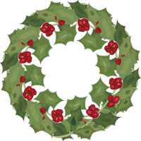 Navidad guirnalda ilustración en transparente antecedentes. png