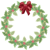Navidad guirnalda ilustración en transparente antecedentes. png