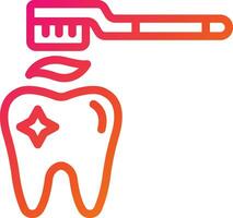 Teeth Cleaning Vector Icon Design Illustration