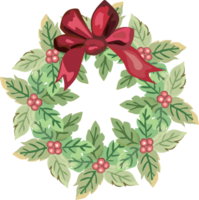 Navidad guirnalda ilustración en transparente antecedentes. png