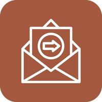 Send Mail Vector Icon Design Illustration