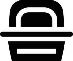 Lunch Box Vector Icon Design Illustration