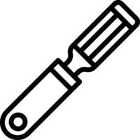 Chisel Vector Icon Design Illustration