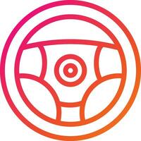 Steering wheel Vector Icon Design Illustration