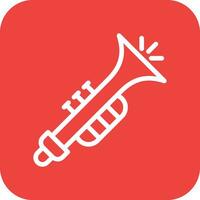 Trumpet Vector Icon Design Illustration