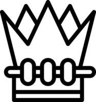 Crown Vector Icon Design Illustration