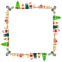 Christmas wreath frame. png