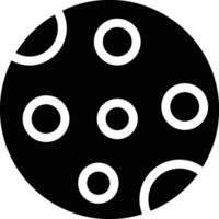 Full Moon Vector Icon Design Illustration
