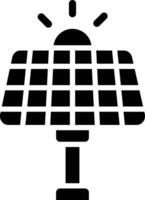 Solar Panel Vector Icon Design Illustration