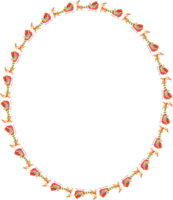 Christmas wreath frame. png