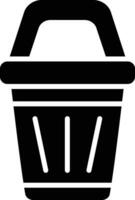 Bin Vector Icon Design Illustration