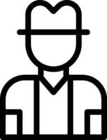 Traveller Vector Icon Design Illustration