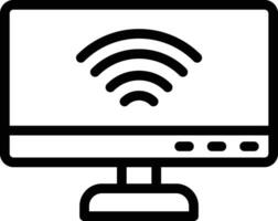 Wireless Connectivity Vector Icon Design Illustration