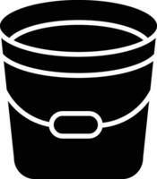 Bucket Vector Icon Design Illustration