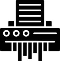 Paper Shredder Vector Icon Design Illustration