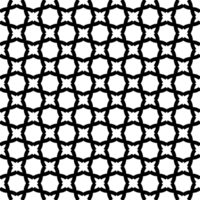 Black seamless abstract pattern. Overlay for background and backdrop. Ornamental design. PNG graphic illustration with transparent background.