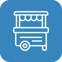 Street food Vector Icon Design Illustration