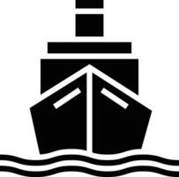 Ship Vector Icon Design Illustration